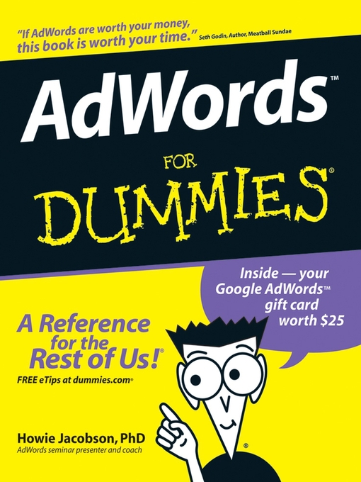 Cover image for AdWords For Dummies